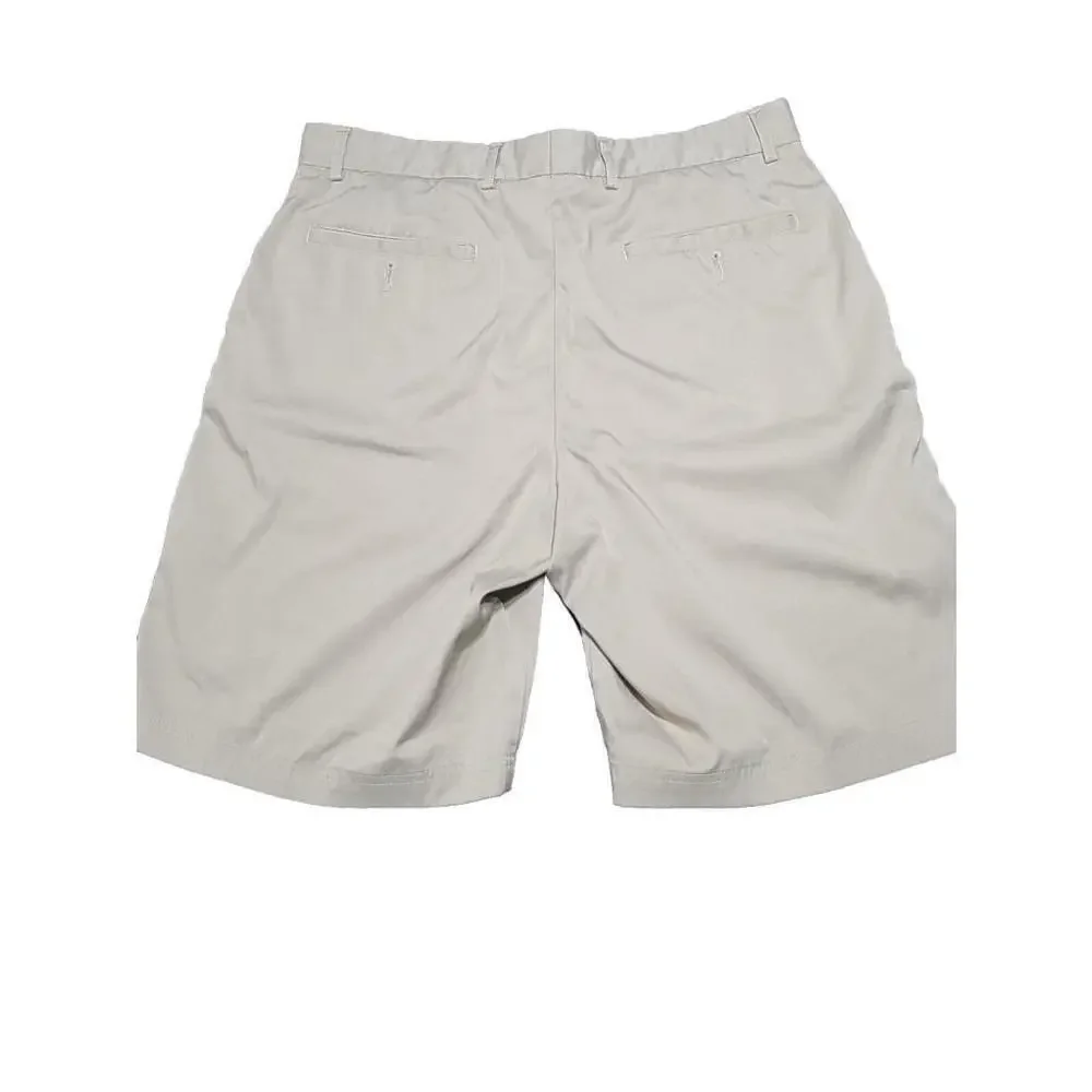 Pebble Beach Performance Shorts Men's 34 Golf Flat Front Casual Pockets